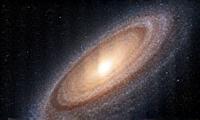 Close-up image of the Andromeda Galaxy taken by Elias Thorne